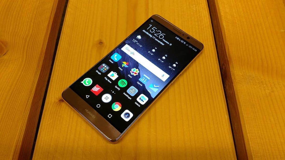 Huawei Mate 9 - prijzige topper heeft weinig concurrentie