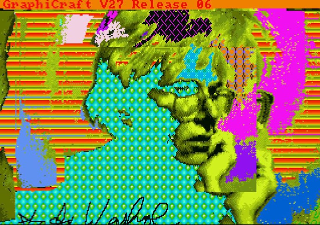 Verloren gewaande Andy Warhol-kunst teruggevonden op Amiga floppies