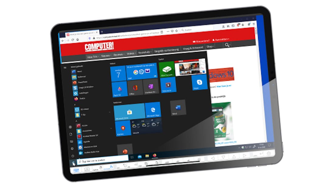 Koppel je iPad aan een remote desktop