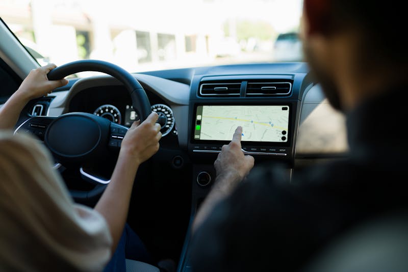 Navigatie in auto