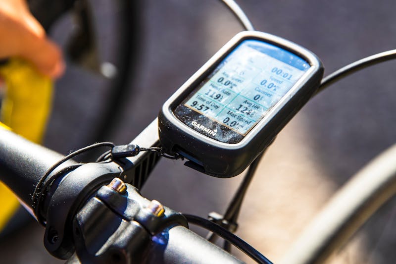 Garmin fietscomputer. Foto: KKF - stock.adobe.com