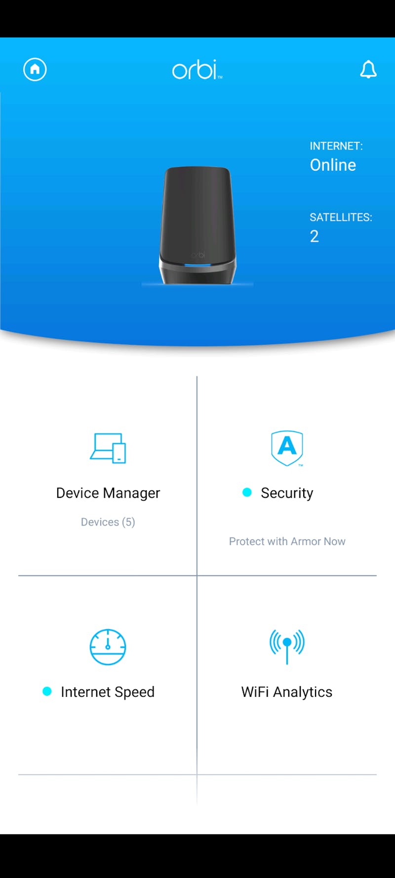 Netgear Orbi app