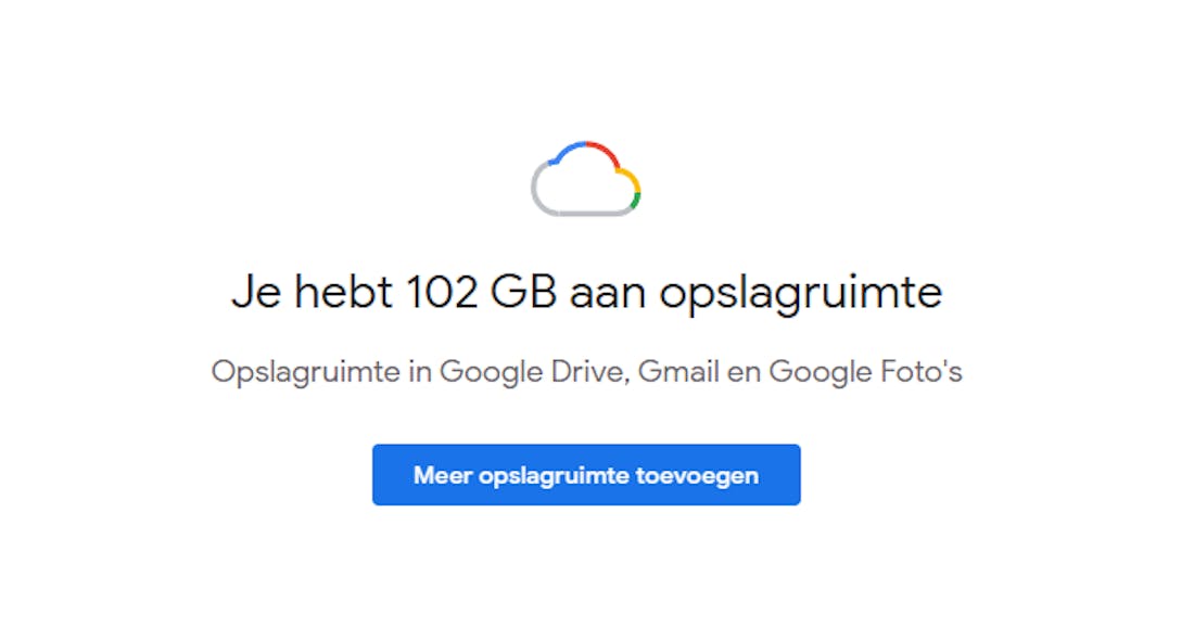 Zo kun je Google Drive-opslagruimte vrijmaken