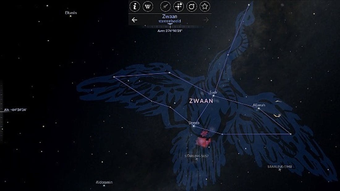 Planeten, kometen en sterren bekijken met Redshift Sky