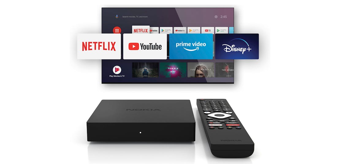 Nokia Streaming Box 8000 - Slanke mediaspeler met Google-inmenging