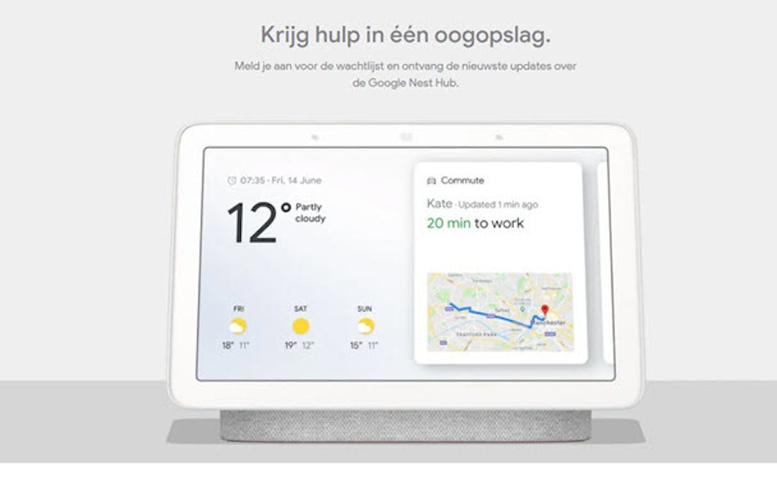 Google Nest Hub: wat kun je ermee?