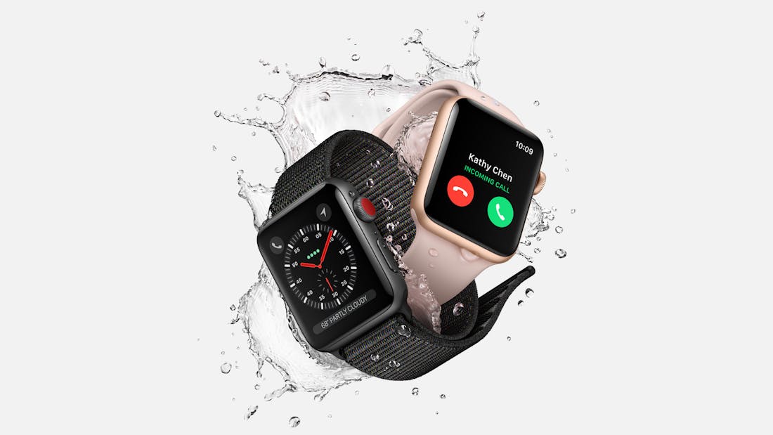 Apple kondigt Apple Watch 3 aan