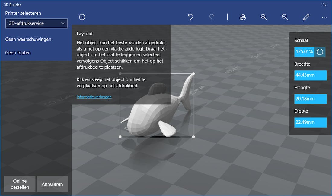 Knutselen met Paint 3D in Windows 10