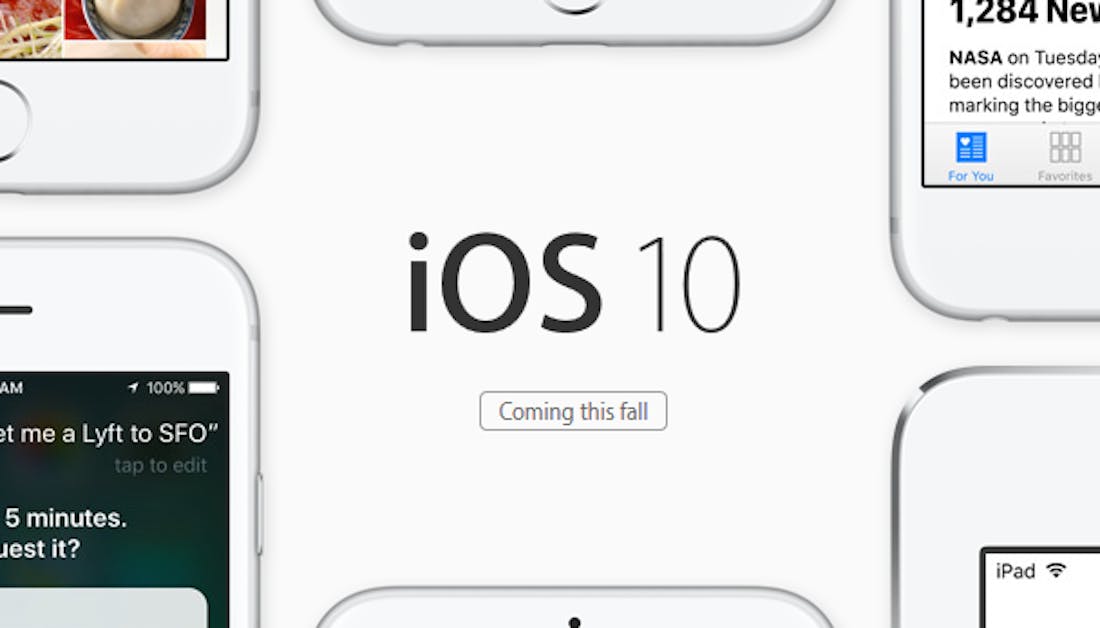 iOS 10: De grootste update van iOS ooit?