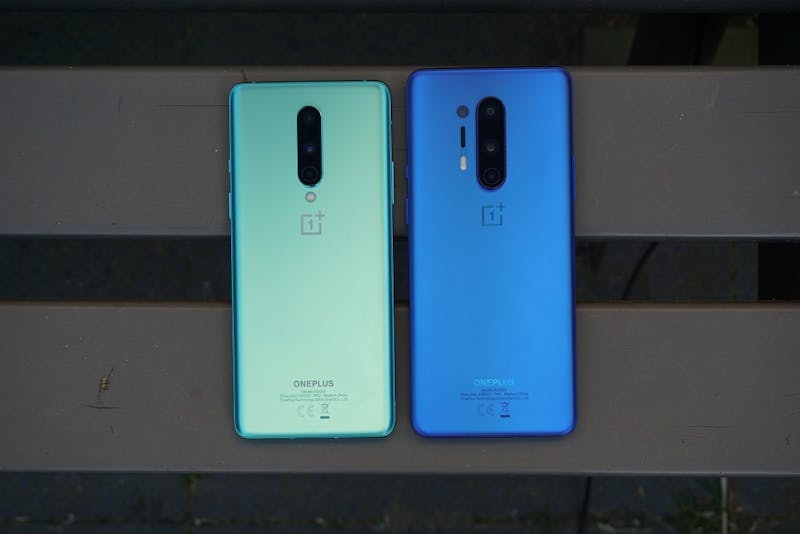 De OnePlus 8 (l) en 8 Pro