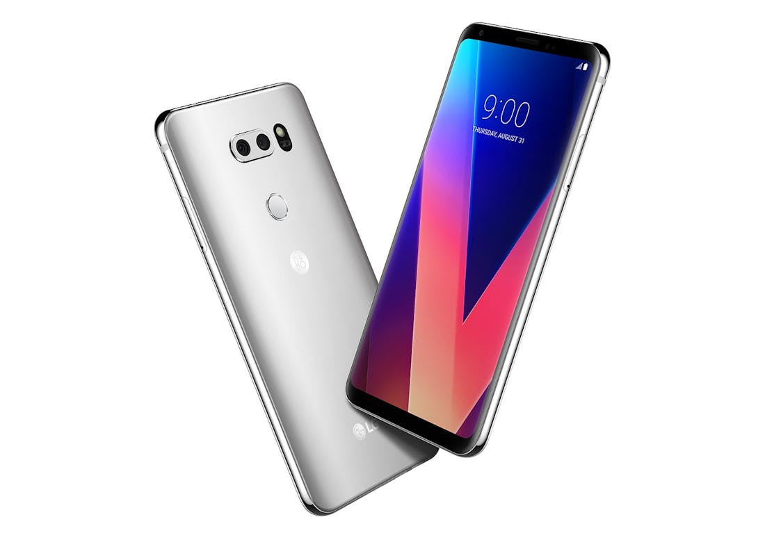 LG presenteert V30-smartphone met 6"-scherm en dubbele camera 