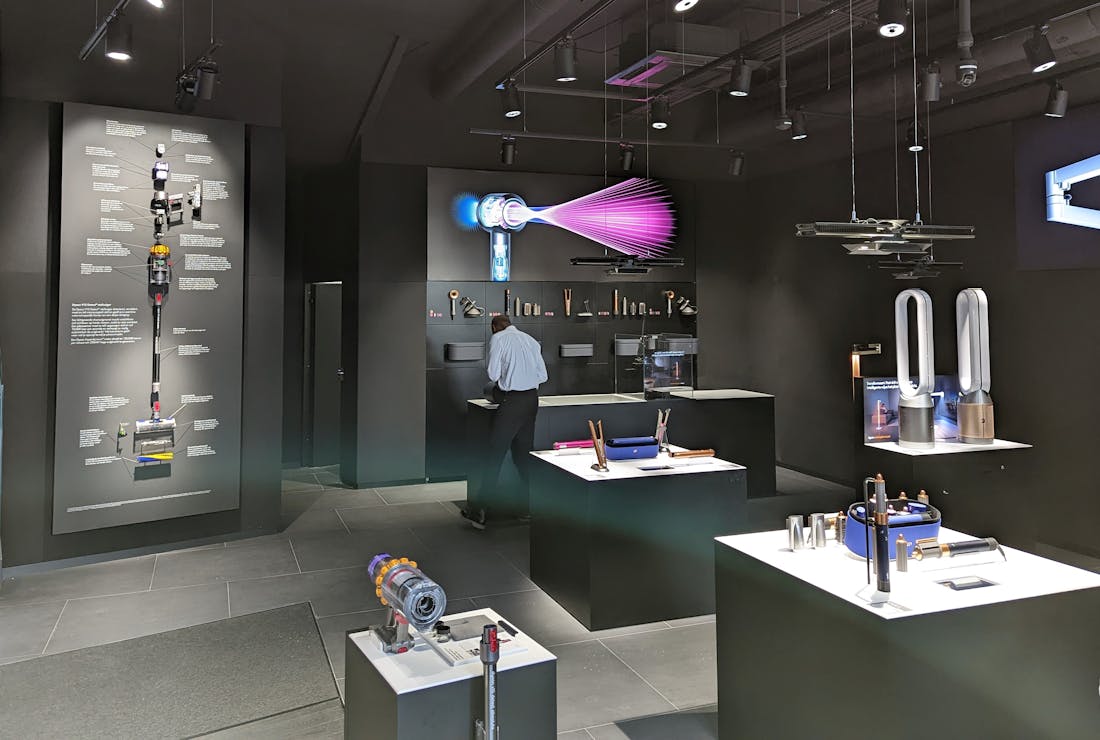 Dyson pakt uit met eerste demo store in Amsterdam