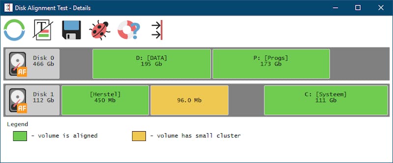 Tip 11 Test ook de uitlijning van de ssd(‘s).