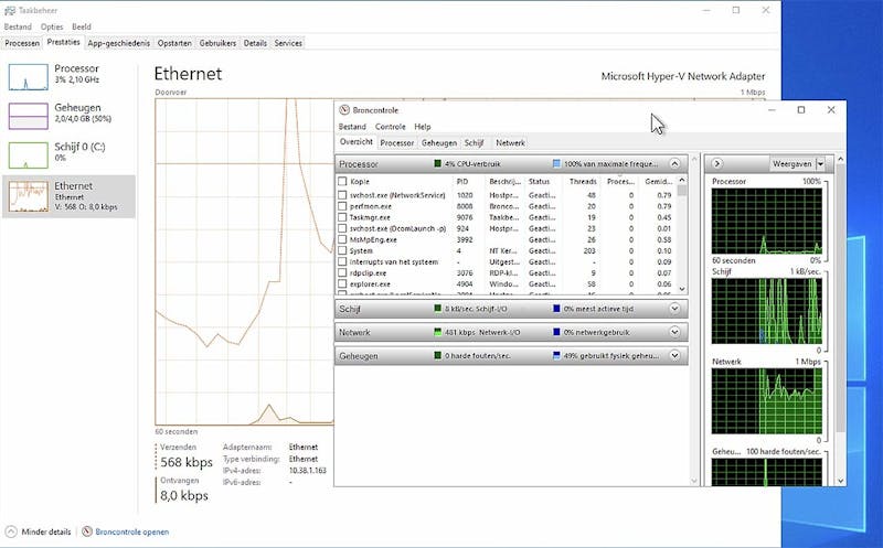 Het aloude Broncontrole is ook in Windows 10 nog aanwezig en soms best handig!