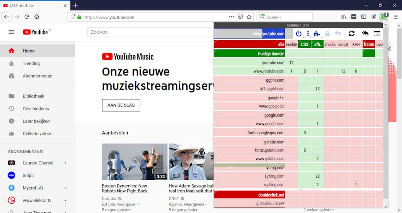 04 Met uMatrix of uBlock Origin haal je een krachtige firewall voor je webbrowser in huis.