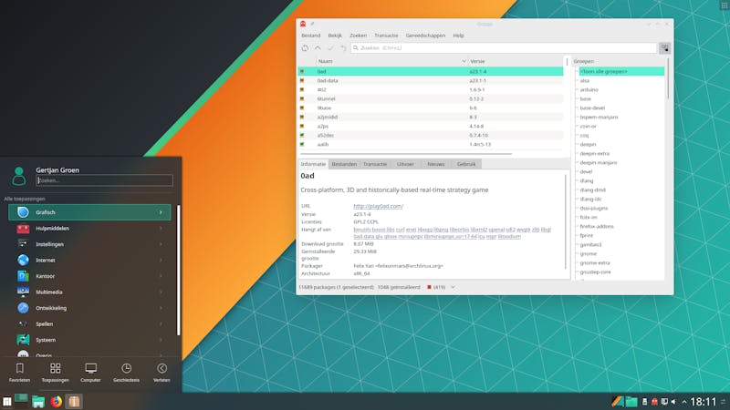 Manjaro is een van de nieuwere, populaire opties in de Linux-wereld en is gebaseerd op Arch Linux.