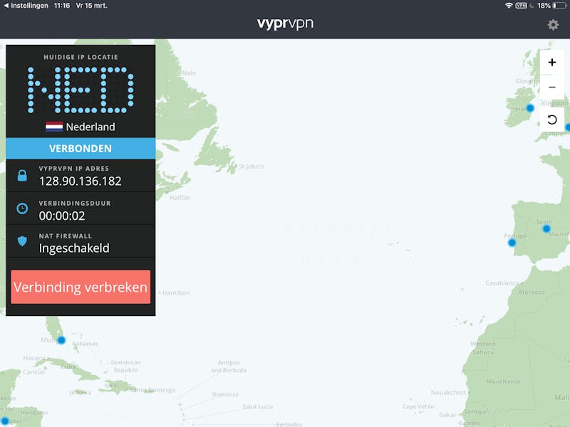 VyprVPN is erg gebruiksvriendelijk en biedt uitgebreide functionaliteit.