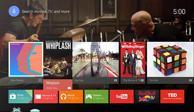 Android TV is een speciaal gemaakt voor smart-tv's.