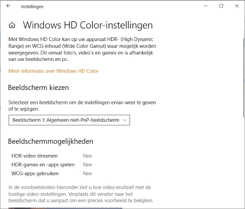 HDR wordt eindelijk nu ook officieel ondersteund in Windows 10