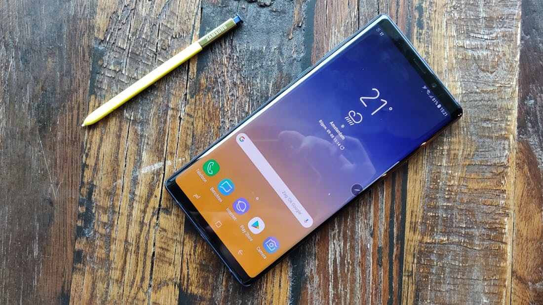 Eerste indruk van de Samsung Galaxy Note 9