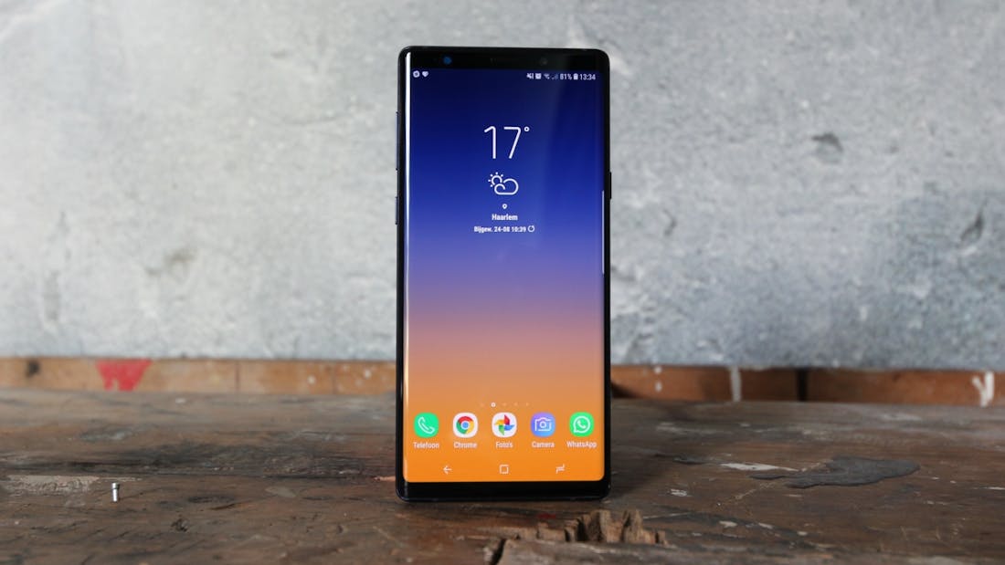 Samsung Galaxy Note 9 - Genoten!