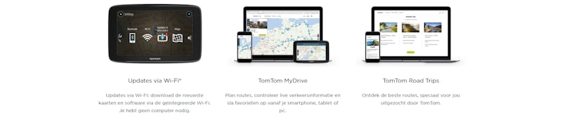 TomTom Go Basic functies