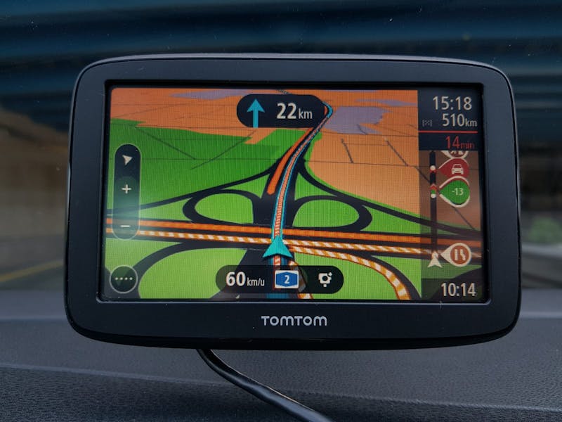 TomTom Go Basic dashboard