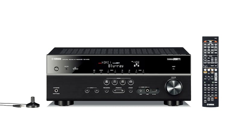 Tip 04 Veel Yamaha RX-receivers uit 2013 ondersteunen na een firmware-update alsnog Spotify Connect, zoals deze RX-V475.