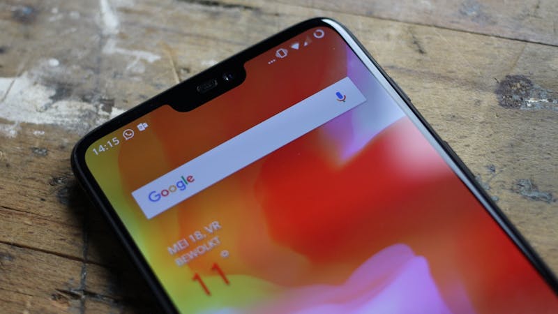 De OnePlus 6 kan dankzij Project Treble al Android P draaien.