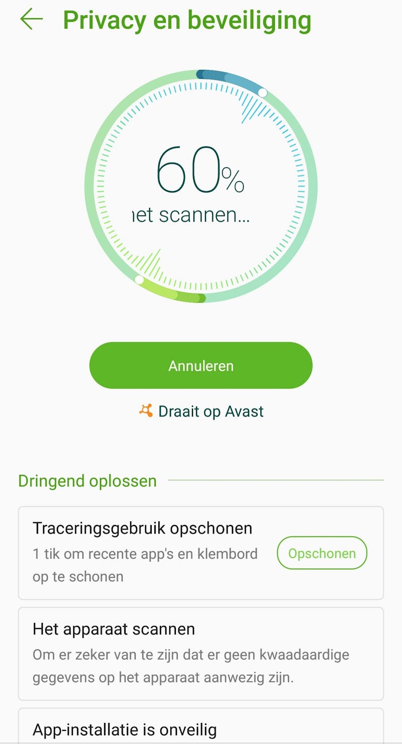 ZenUI op de Asus Zenfone 5 kan beter.