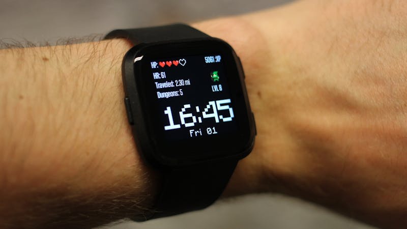 Je kunt leuke watchfaces voor de Fitbit Versa vinden.