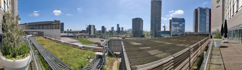 De panoramafunctie is met de OnePlus 6 verbeterd.