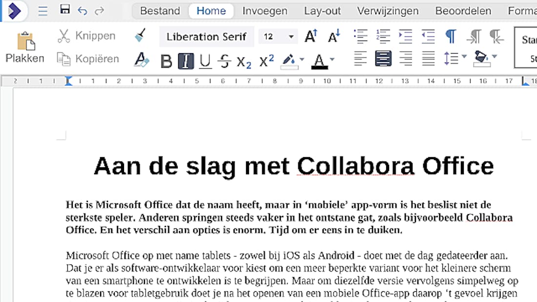 Aan de slag met Collabora Office