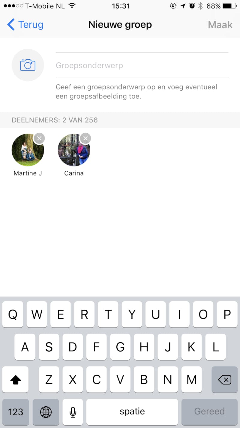 Tip 16 Een nieuwe groep maken is zo gedaan.