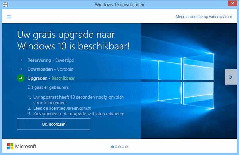 Om Windows voor app-ontwikkelaars op de radar te krijgen is een groot marktaandeel essentieel. Windows 7- en 8.1-gebruikers moesten goedschiks of kwaadschiks overstappen.