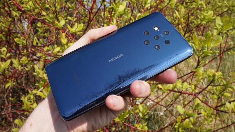 De vijf camera's op de achterzijde van de Nokia 9 PureView zijn ideaal voor scherpte-diepte.