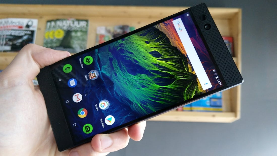 Razer Phone - Gamesmartphone drukt z’n snor