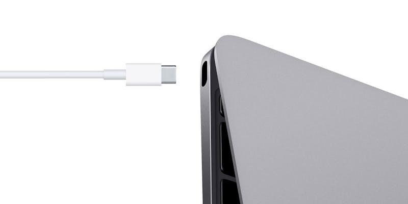 Usb-c is handig om voorbereid te zijn op de toekomst.