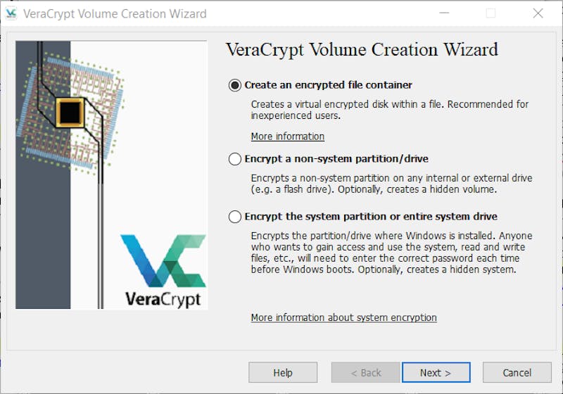 Tip 05 Versleutel je bestanden met VeraCrypt, zodat ze niet zomaar ingezien kunnen worden.