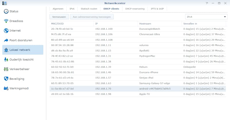 Tip 09 Controleer de lijst met aangesloten apparaten op je router.