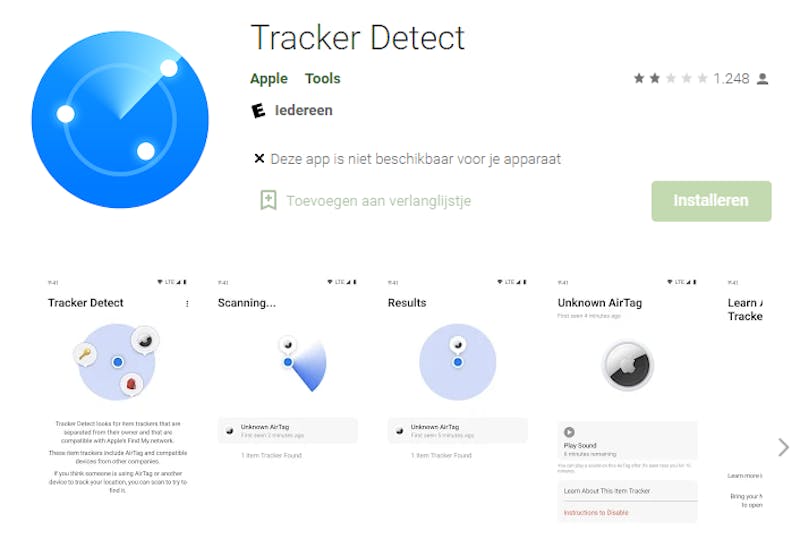 Niet iedereen is te spreken over Tracker Detect.