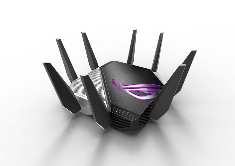 De ASUS ROG Rapture GT-AXE11000: de eerste router met wifi6E-ondersteuning.