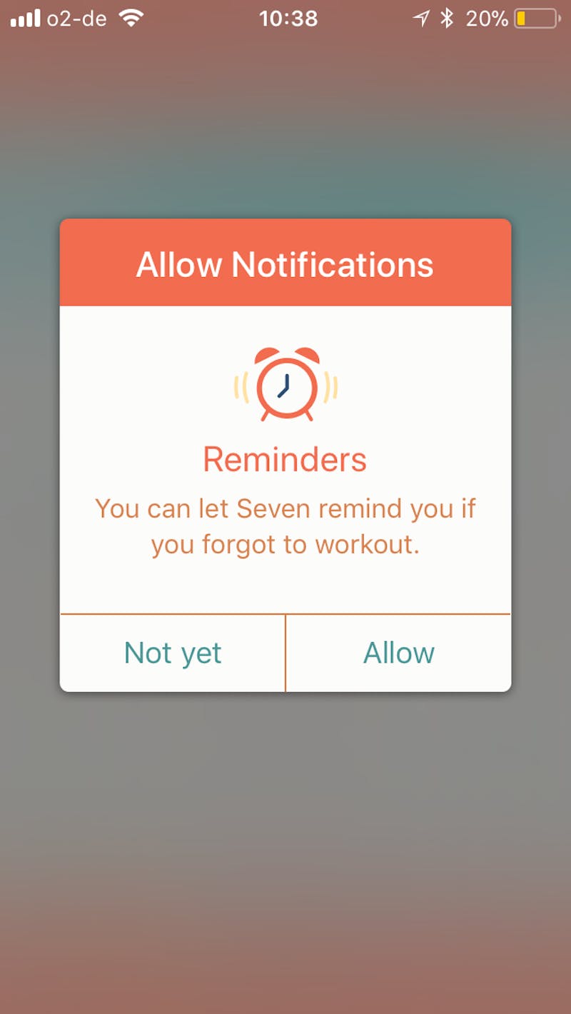 Tip 01 Zet wel de notificaties aan, anders word je niet gemotiveerd om te sporten!