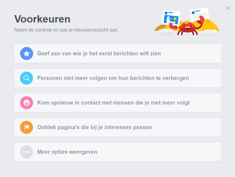 Je hebt meer controle over je Facebook-tijdlijn dan je wellicht denkt.