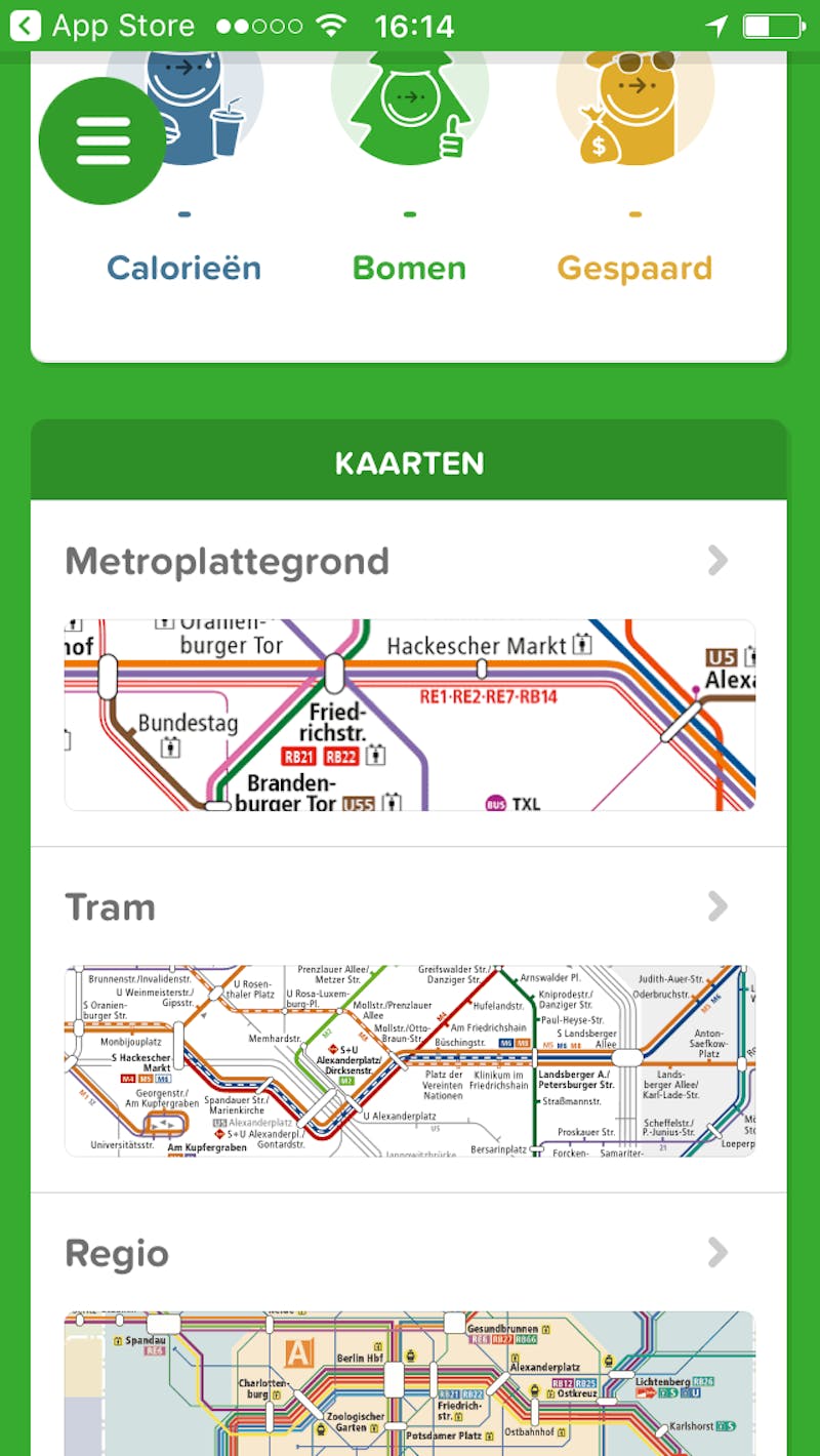 Een metroplattegrond is altijd handig.