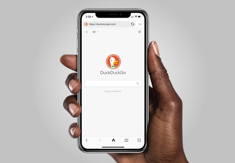 De DuckDuckGo-browser staat los van de Email Protection.