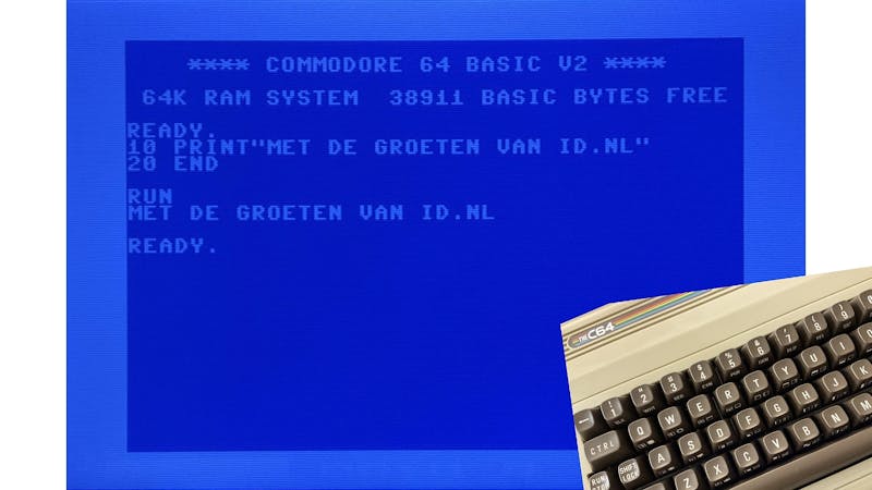 De Commodore C64 was beeldbepalend voor de jaren ‘80