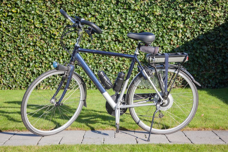 Elektrische fiets in de zon