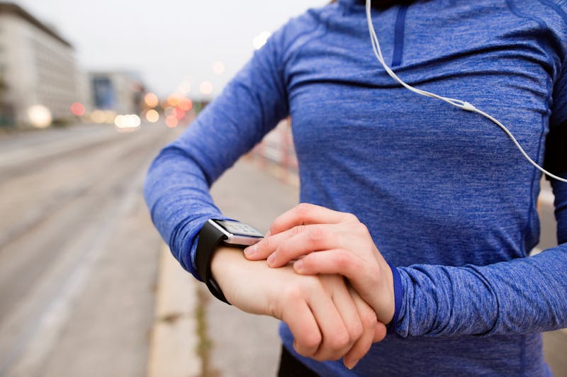 Work-out pauzeren of bekijken tijdens het sporten