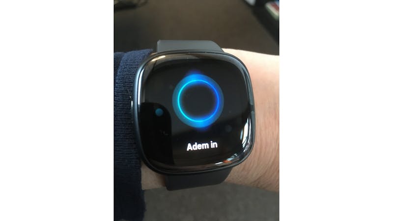 Ademhalingsoefening op de Fitbit Sense 2